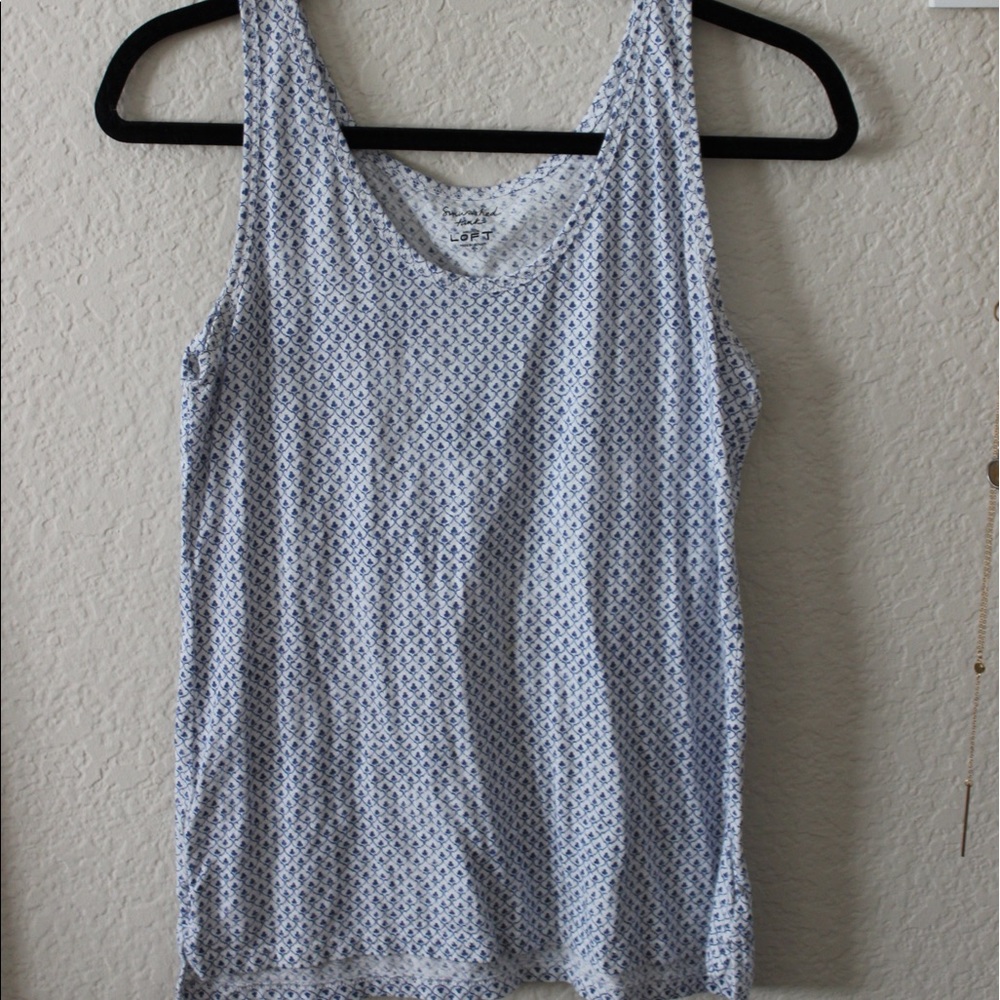Patterned Tank Top